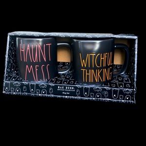 Rae Dunn Halloween Mug Set